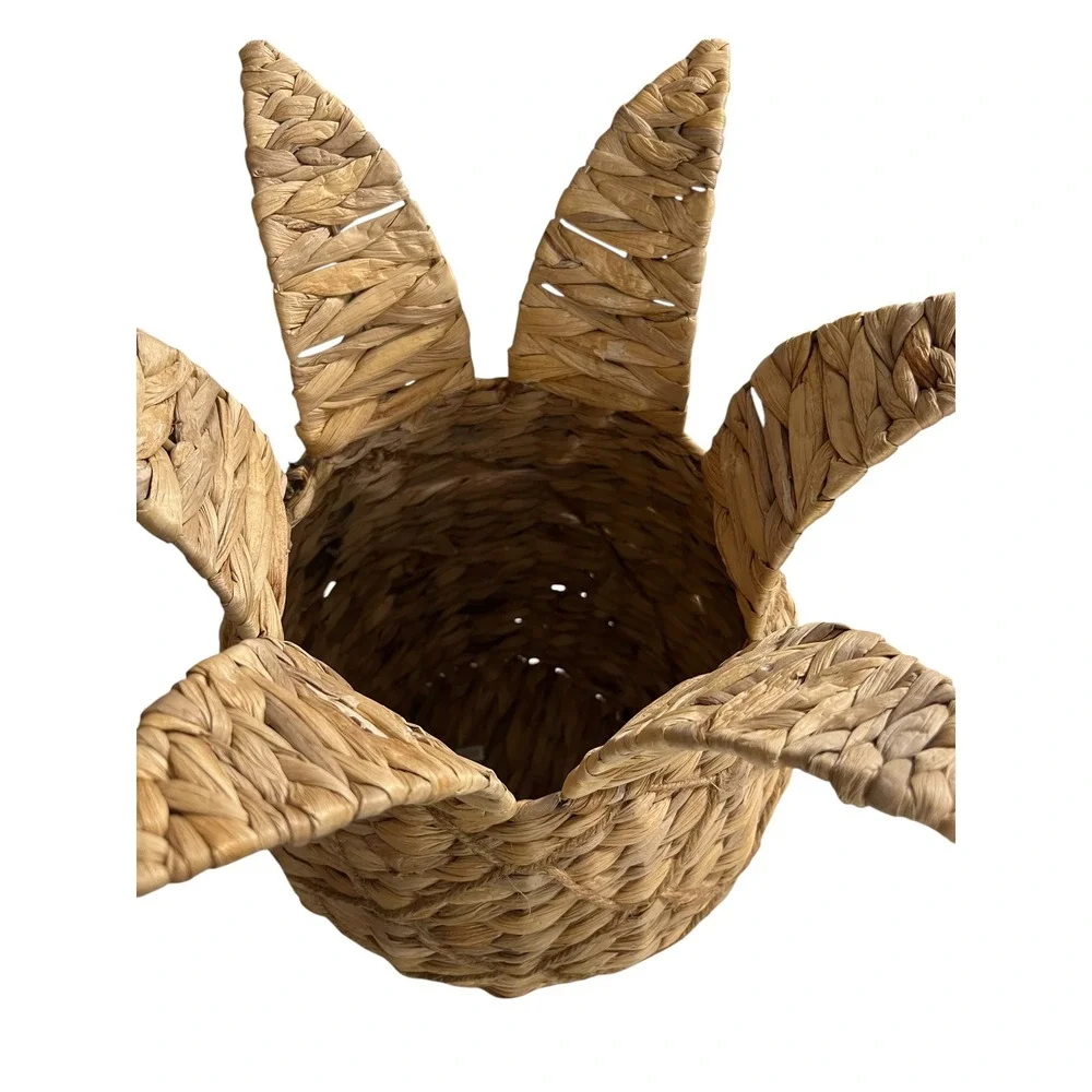 Natural Woven Seagrass Pineapple Basket Decorative Tropical Boho Home Decor 16